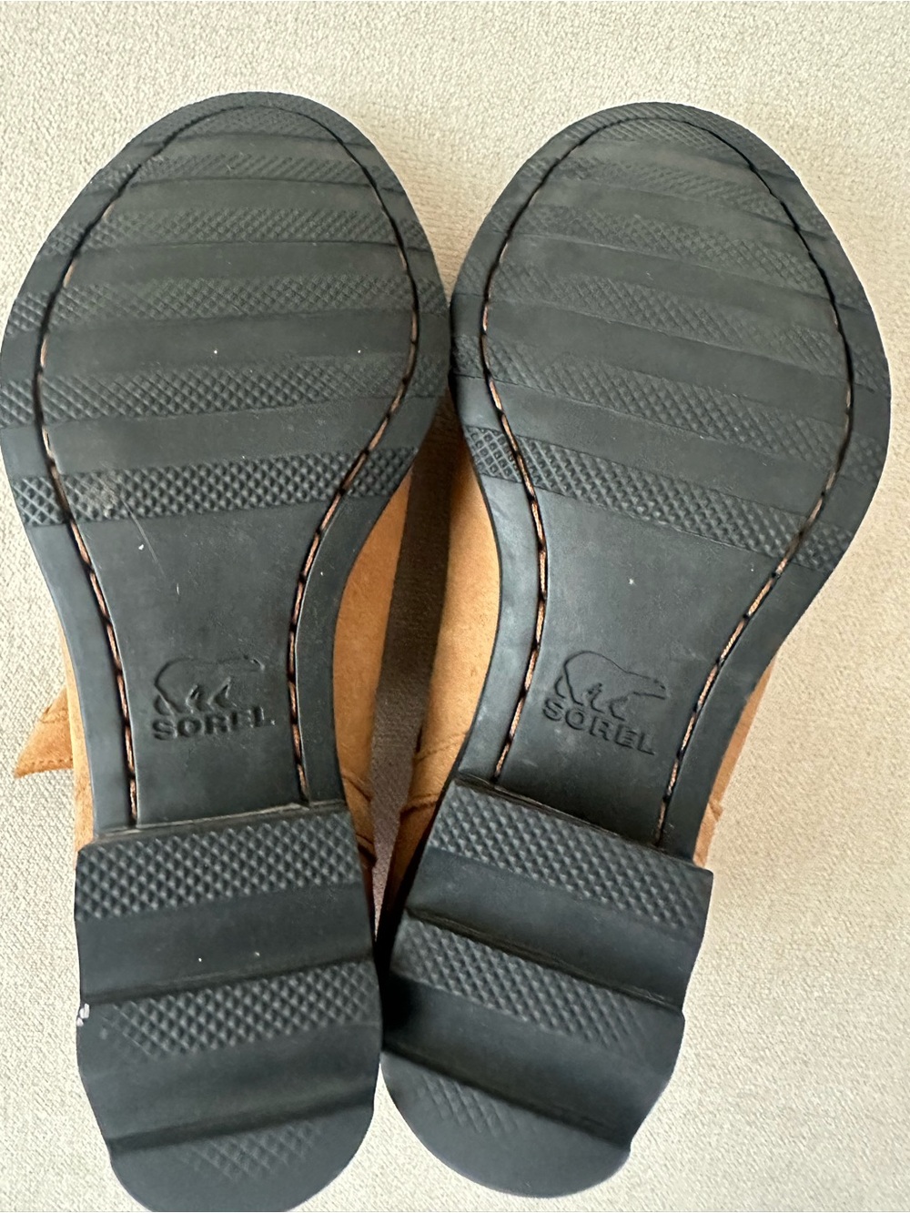 Sorel Camel Suede Lolla Cut Out Bootie - Picture 6 of 10